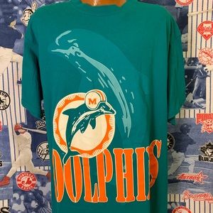 90s Miami Dolphins The Game Graphic T-shirt. XL